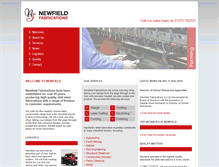 Tablet Screenshot of newfield.co.uk